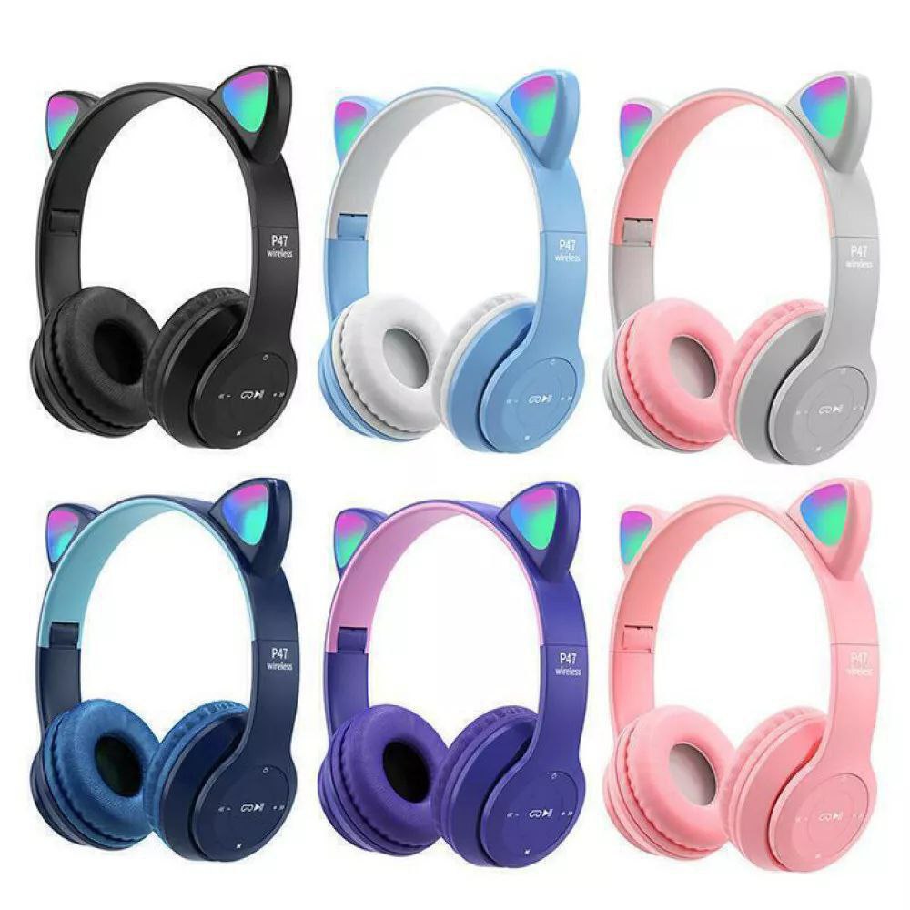 Luminous Cat Ear Wireless Headphones