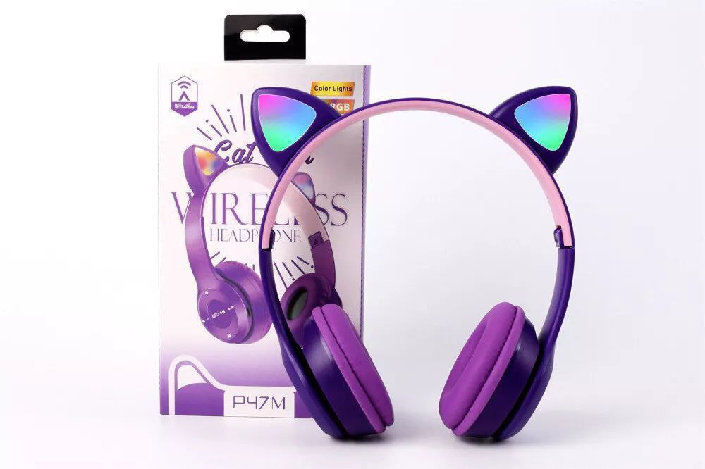 Luminous Cat Ear Wireless Headphones