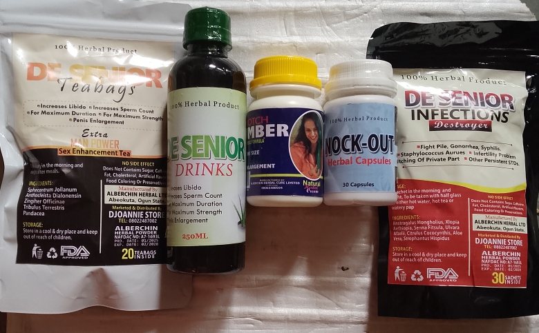De Senior Men Drink+ Nock Out Capsule+Top Notch Cucumber Cream for Penis Enlargement