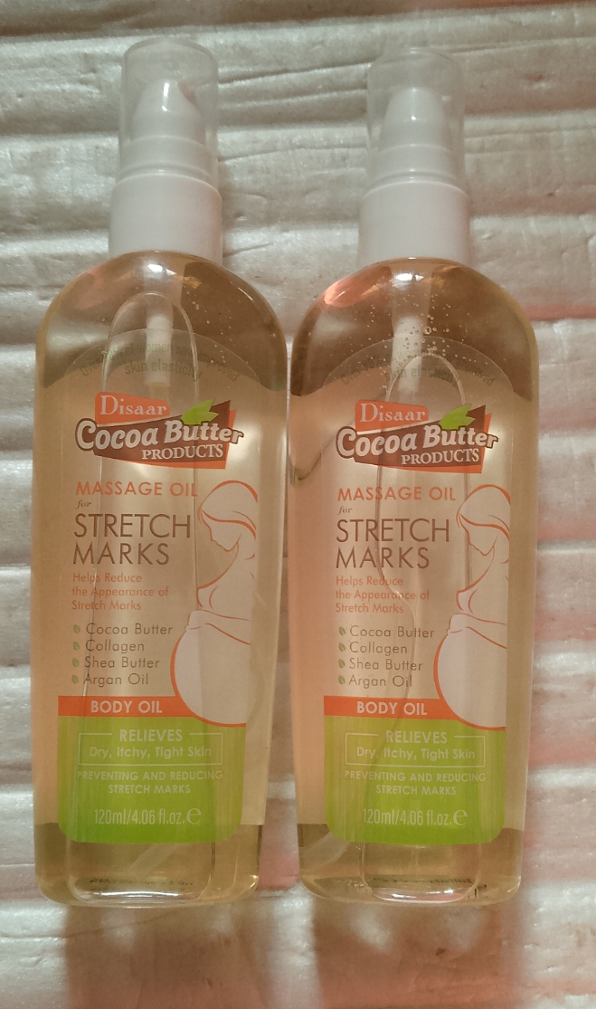 Disaar Cocoa Butter Stretch Mark Massage Oil