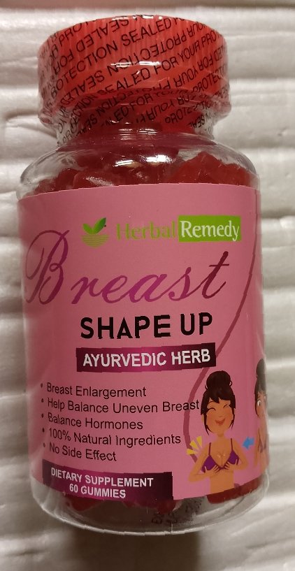 Herbal Remedy Breast Shape Up Gummies