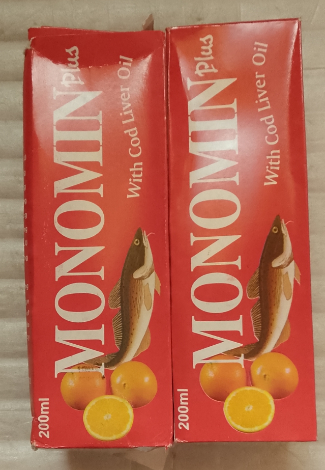 Monomin Plus Syrup with Cod Liver Oil (200ml)