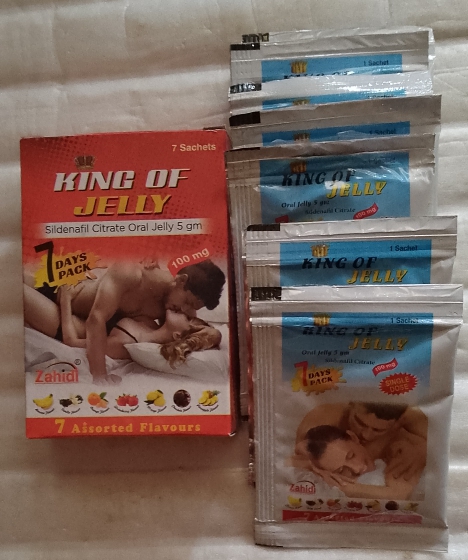 Zahidi King of Jelly 7Days Pack for Men Sexual Enhancement