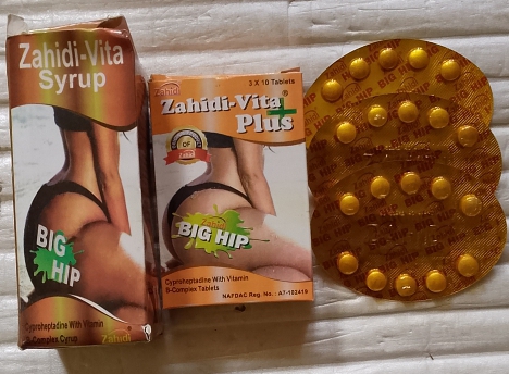 Zahidi-Vita Plus Big Hip  and Butt Enlargement Capsules